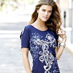 Pic of Nina Agdal sexy, bralkess and undressed