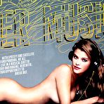 Pic of Nina Agdal sexy, see through and braless