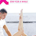 Pic of Carrie in Stay For a While ~ X-Art Beauties