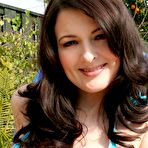 Pic of Lorna Morgan - tight babyblue bikini