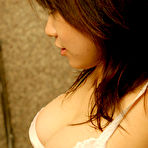 Pic of Japanese girl with huge tits lathers her sexy body