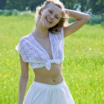 Pic of Beauty-Angels.com - Adorable teenage girl pleasing her pussy outdoors