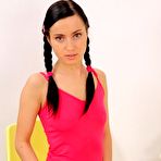 Pic of Double Teamed Teens - Young Brunette In Pigtails DPed