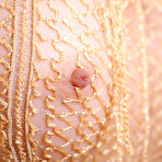 Pic of Bogdana B takes her little lingerie before the camera on the sofa and shows us her tight booty. - TheMetArt.com