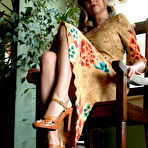 Pic of Curvy Feminine Woman in Dress