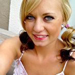 Pic of TinyTiff.com - Tiny Tiff poses in pigtails