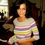 Pic of Kinky babe showing off her round tits