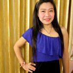 Pic of Petite and Horny Thai girl gets a white cock treat in his hotel room