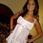 Pic of Trashed Girl Friends Blonde teen flashing her tits and posing for the camera