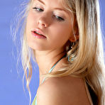 Pic of Barbara D spreads her sexy legs in front of the camera and shows us her amazing big jugs. - TheMetArt.com