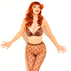 Pic of Busty Emily Marilyn in pantyhose fetish gallery