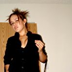 Pic of Sex girlfriend pics :: Hot brunette posing in underware then fucking and.. 