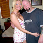 Pic of Amateur MILF Gets Wet Mouth Cummed In