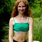 Pic of Abby Winters presents: Isabel, petite redhead with a big bush...