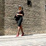 Pic of LegsWorld.de - Lady Barbara in foot fetish action