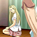 Pic of Bondanime.com present this movie : Blonde hentai hostage gets brutally assfucked hard