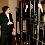 Pic of Whipping Food - Hanged like a suspension bridge this beauty experiences a whipping nightmare!