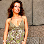 Pic of Teasing chick drinking a little before revealing her yummy pantyhosed ass