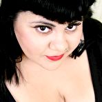 Pic of Plumper TV - Brunette BBW Playing Big Dildo