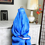 Pic of Muslim babe Nikki Sexx confessing her sins during anal masturbation