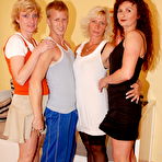 Pic of This dude loves fucking three mature sluts
