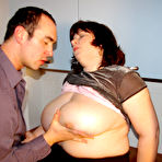 Pic of Chunky slut fucking and sucking