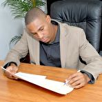 Pic of Mega Site Pass - Blonde Slut Handling Big Black Dick