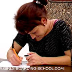 Pic of Girls Boarding School - Naughty girls spanked to tears, again and again! 