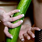 Pic of Extreme Ramming A Veggie In Her Ass