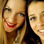 Pic of  Leggy stocking girls in full fashioned stockings