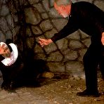Pic of Vampire sex nun in exorcism porno act with old priest