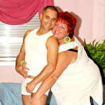 Pic of Wild BBW MILF seducing submissive man