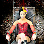 Pic of Exotic Femdom Vampire Ava jay biting her sex minion