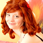 Pic of Darling Redheaded Teen Reveals Her Milky White Skin And Pink Privates