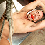 Pic of Bound Gods - Brutal strong studs torture and fuck sex slaves in bdsm fetish scene with leather and filthy ropes