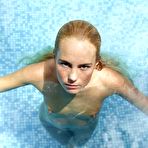 Pic of Slim redhead Thea swimming nude in the pool | Nextdoor Mania
