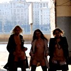 Pic of Dirty Public Nudity. Bad girls strutting naked.