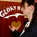 Pic of Mature slut sucking and fucking through the gloryhole