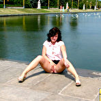 Pic of Dirty Public Nudity. Letting it hang out.