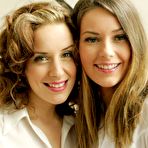 Pic of  Leggy stocking girls in full fashioned stockings