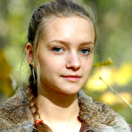 Pic of Met Art cutie Irina in the woods