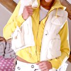 Pic of Hanna's HoneyPot Porn Picture Gallery : Hot teen nubile strips to show her wet pussy only for you