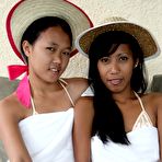 Pic of Hot threesome with two young Filipina girls after swimming | Trike Patrol Photo Galleries