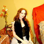 Pic of Slim Redhead MILF drilled and bitten by Latin Vampire