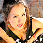 Pic of Cute Asian Teen Reveals Her Tits And Fur Muff