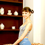 Pic of Small Petite Tits Teen Sweetheart Shows Her Soft Puffy Nipples