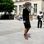 Pic of LegsWorld.de - Lady Barbara in foot fetish action