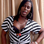 Pic of Seductive ebony T-girl with big tits