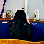 Pic of Busty Vicky Vixen in Anal Nun Prayers
