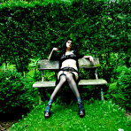 Pic of CrAZyBaBe - Best Amateur punk nude girl site - Featuring Bella Vendetta in her Back Yard